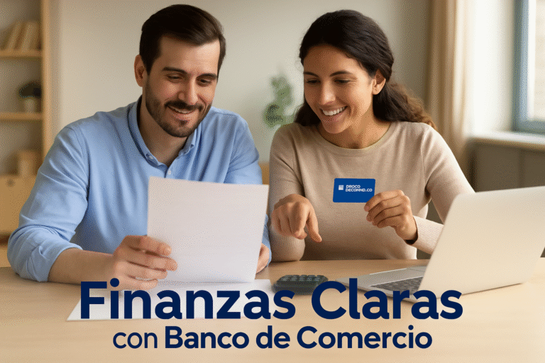 Finanzas Claras con Banco de Comercio
