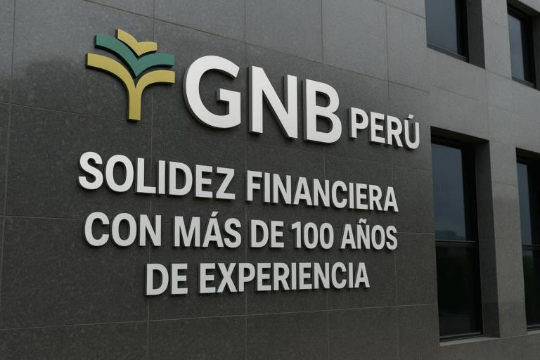 GNB Perú: Solidez Financiera con Más de 100 Años de Experiencia