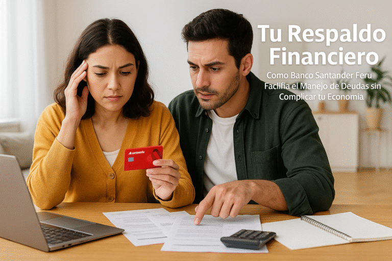 Tu Respaldo Financiero: Cómo Banco Santander Perú Facilita el Manejo de Deudas sin Complicar tu Economía