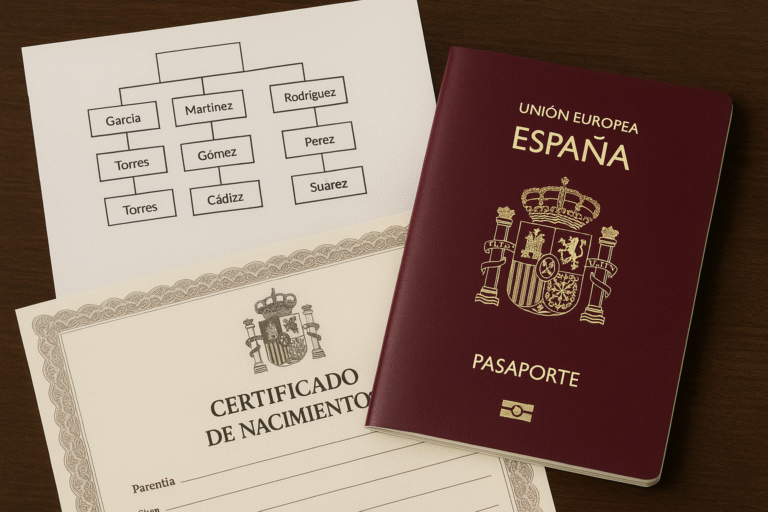 La Ciudadanía Española por Apellidos
