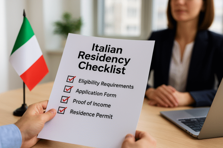 Cómo obtener la residencia italiana paso a paso