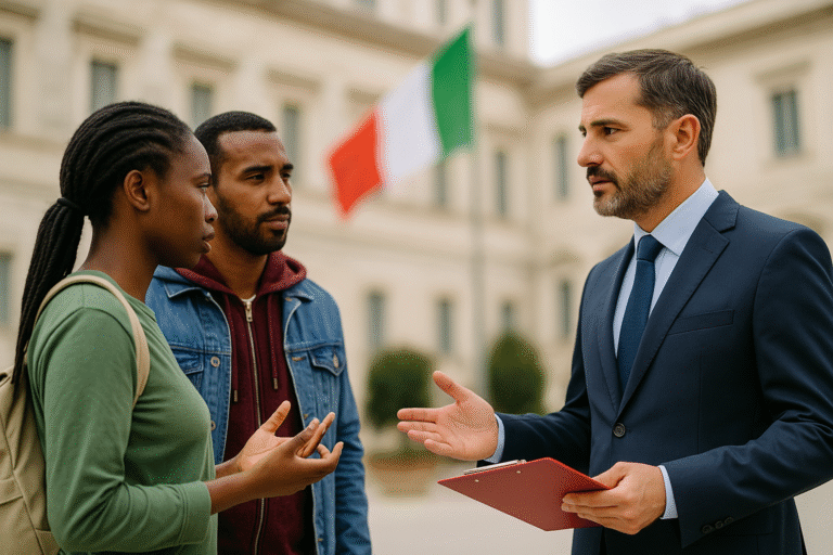 Extranjeros sin documentos podrán acceder a empleo en Italia