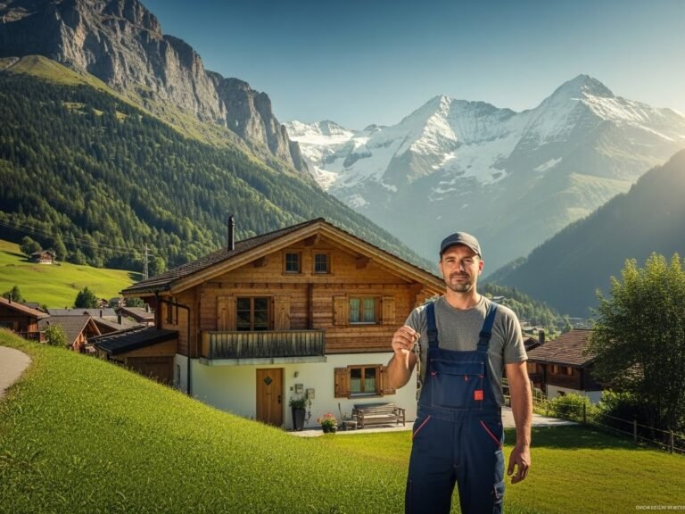 Trabajo en Suiza cuidando casas: requisitos y salarios