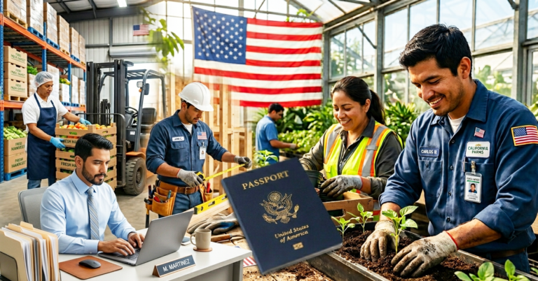 EE.UU. 2026: empresas que patrocinarán visas de trabajo y requisitos