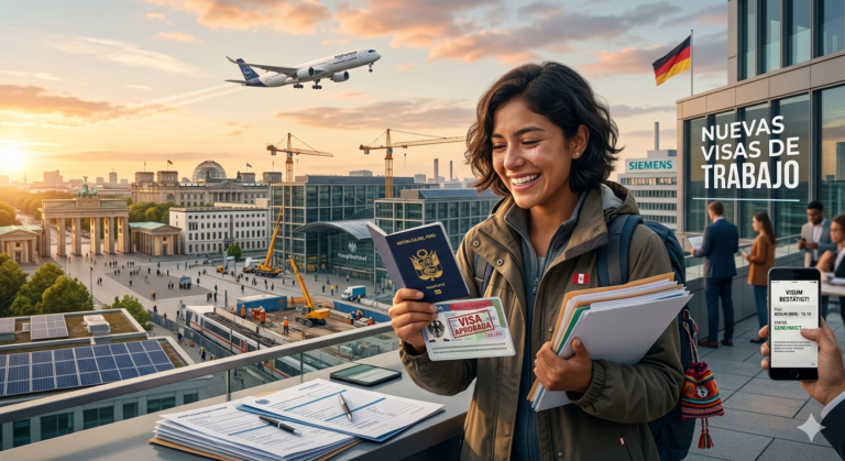 Nuevas Visas de Trabajo en Alemania 2026: Todo lo que los Peruanos Deben Saber