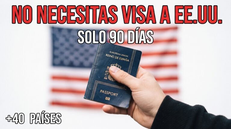 40 países podrán viajar a Estados Unidos sin visa por 90 días: la lista completa