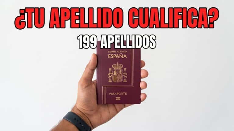 199 apellidos y ciudadanía española por descendencia: mito, realidad y estado actual del trámite