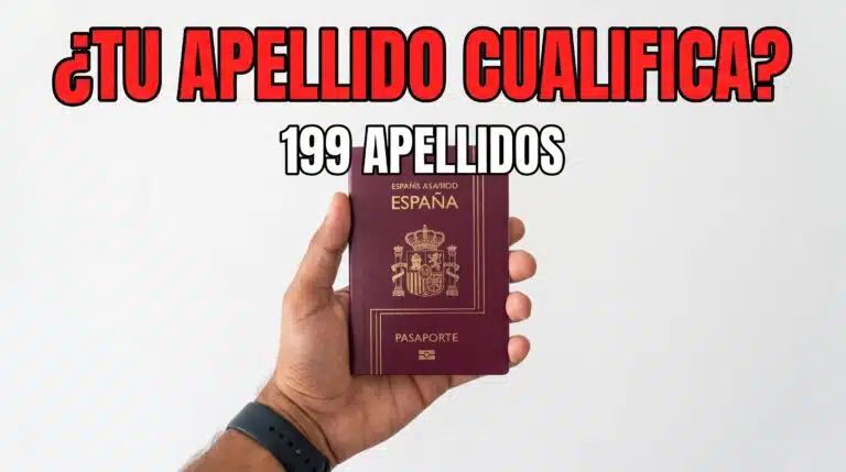 199 apellidos y ciudadanía española por descendencia: mito, realidad y estado actual del trámite